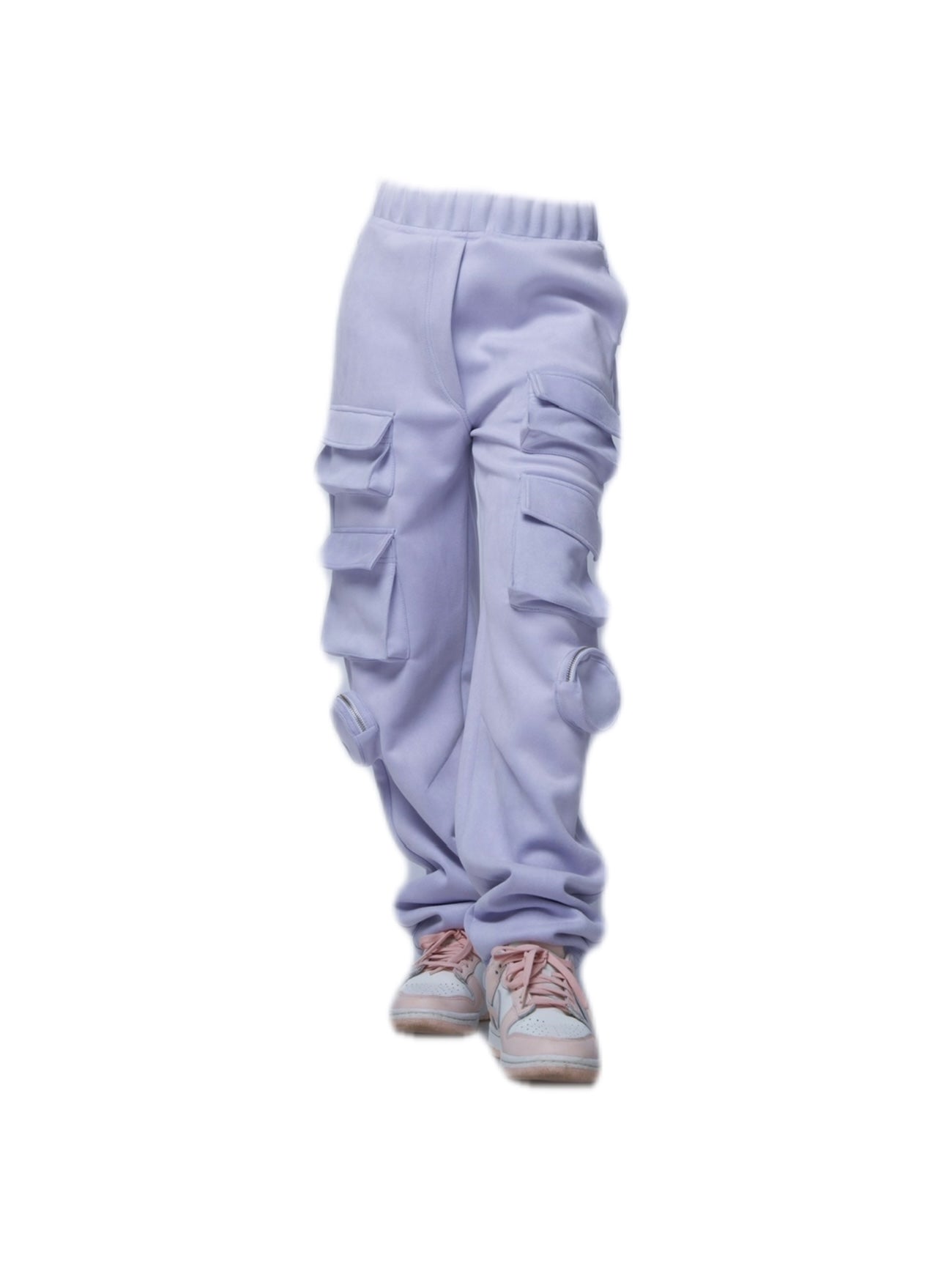 Lilac Suede Unisex Cargos